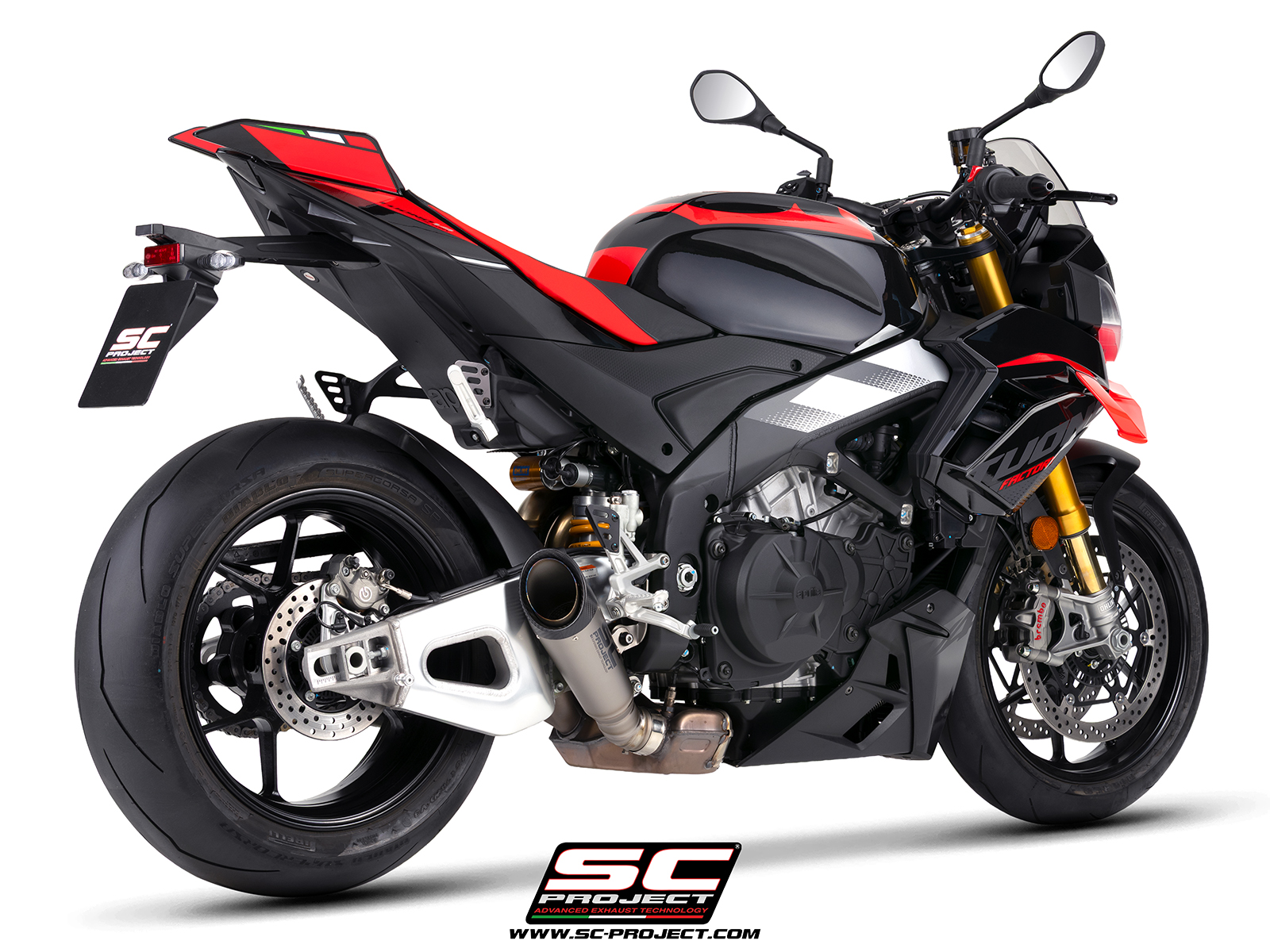 SC Project Exhaust Aprilia Tuono V4 S1 Silencer 2025+