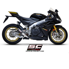 SC Project Exhaust Aprilia Tuono V4 CR-T Stone Guard Silencer 2021-2024 SC Project Exhaust Aprilia Tuono V4 CR-T Stone Guard Silencer 2021-2024