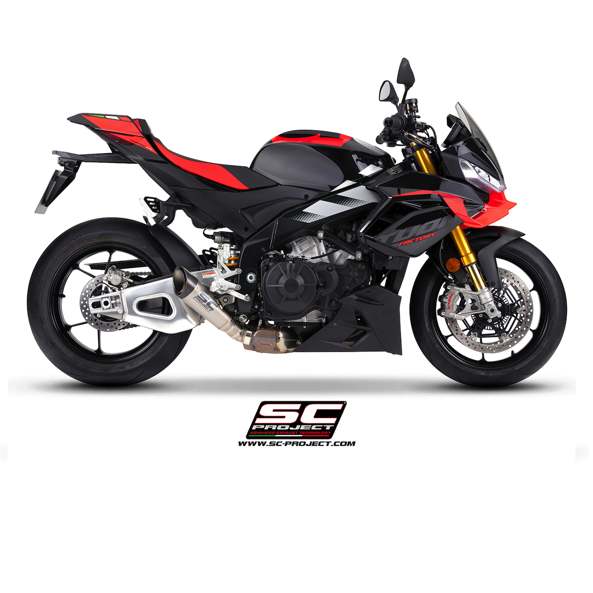 SC Project Exhaust Aprilia Tuono V4 S1 Silencer 2025+