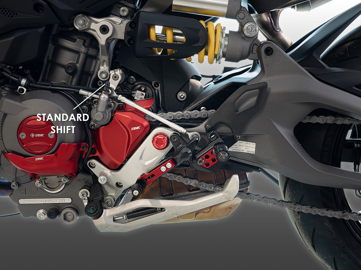 Ducabike Ducati Streetfighter V2 Adjustable Rearsets 2025+ - Image 7