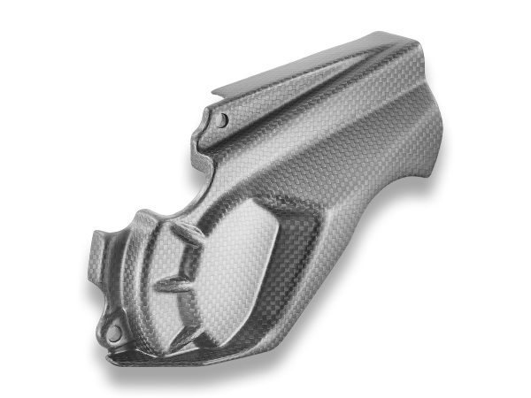 DBK Ducati Multistrada V2 Carbon Fibre Front Sprocket Guard 2025+ - Matte