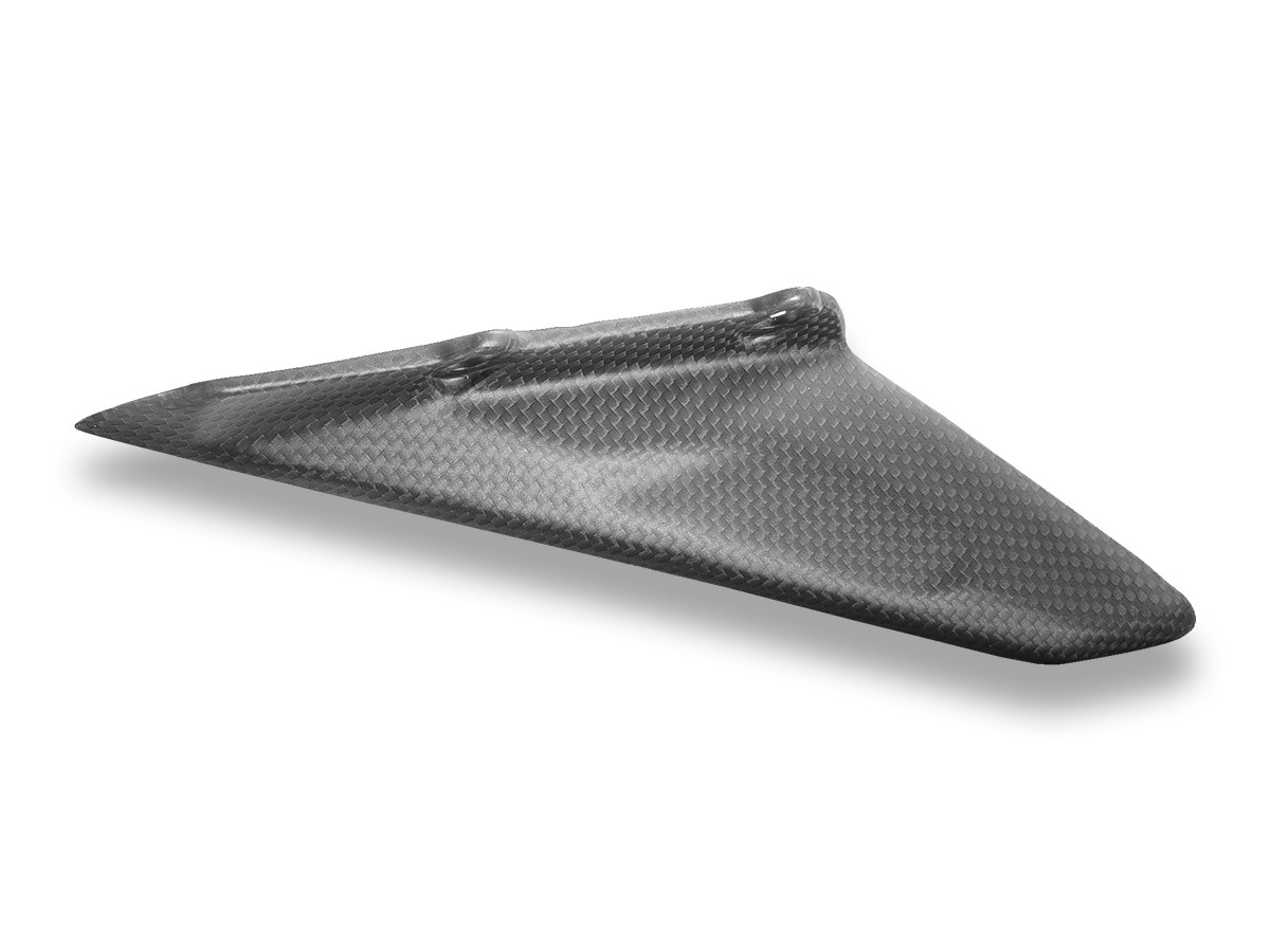 DBK Ducati Multistrada V2 Carbon Fibre Lower Chain Guard Fin 2025+ - Matte - Image 2