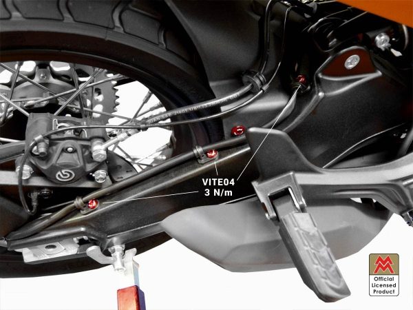 DBK Moto Morini Seiemmezzo SCR / STR Swingarm Screw Kit