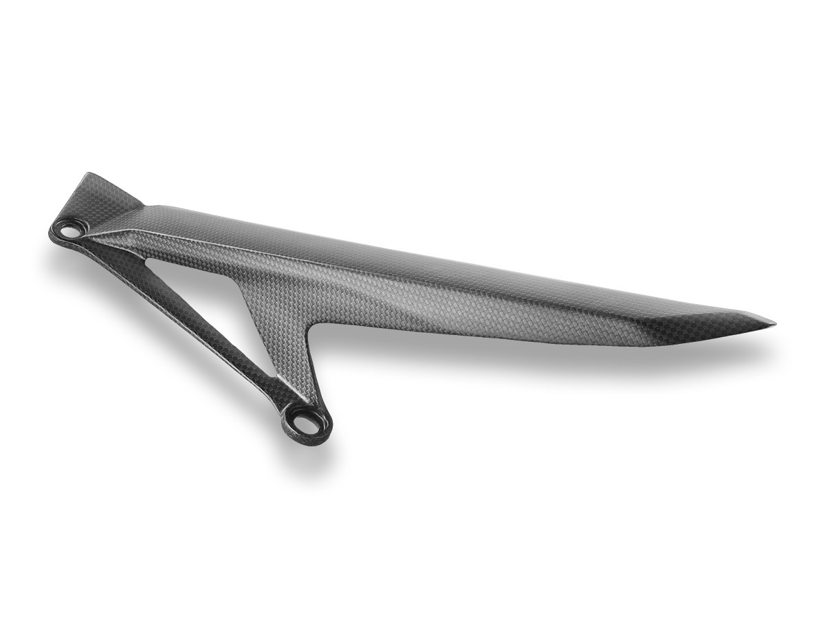 DBK Ducati Multistrada V2 Carbon Fibre Chain Guard 2025+ - Matte - Image 2