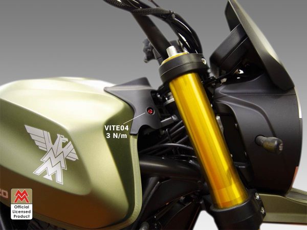 DBK Moto Morini Seiemmezzo SCR / STR Key Cover Screw Kit