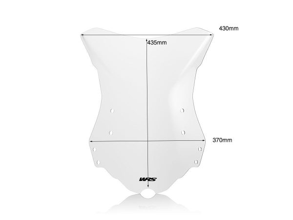 WRS Benelli TRK 502 / X Intermedio Windscreen 2017+