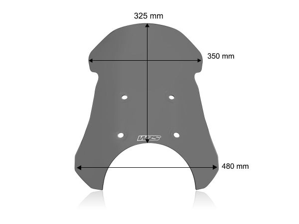 WRS Royal Enfield Himalayan 450 Touring Windscreen 2024+