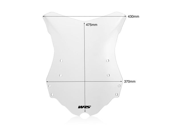 WRS Benelli TRK 502 / X Touring Windscreen 2017+