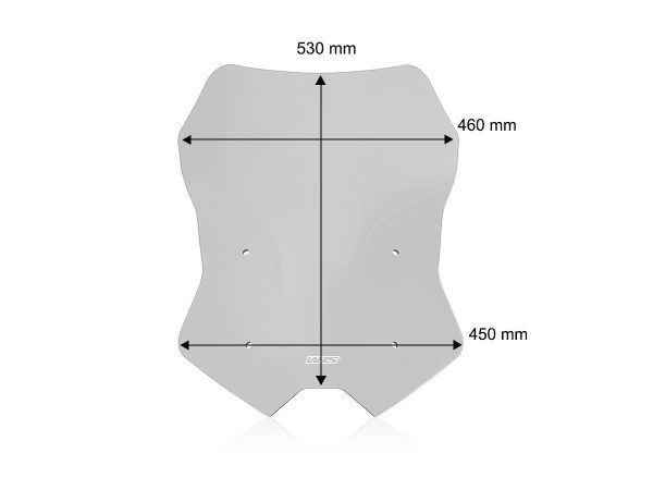 WRS Yamaha Tracer 9 GT / GT+ Touring Windscreen 2025+