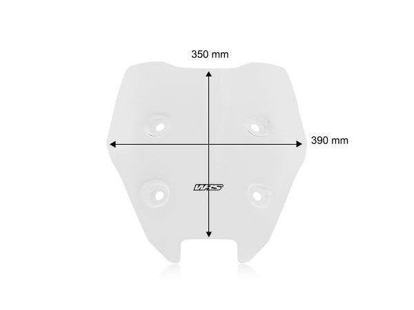 WRS Moto Guzzi Stelvio Windscreen Sport Radar 2024+