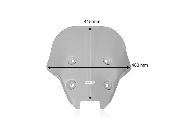 WRS Moto Guzzi Stelvio Windscreen Touring Radar 2024+