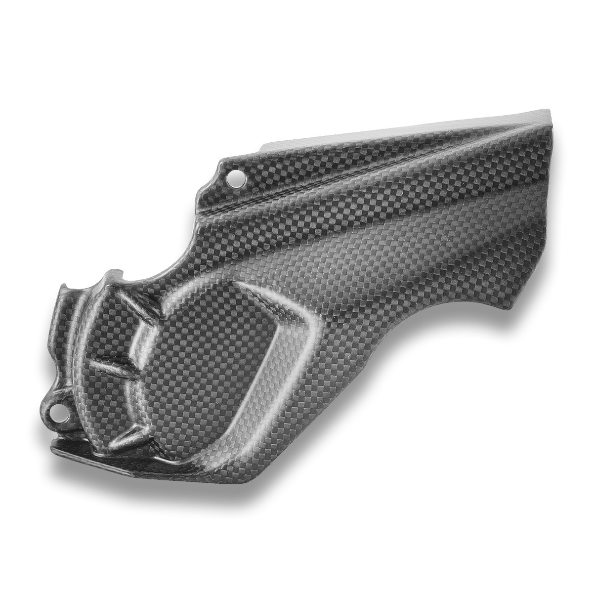 DBK Ducati Multistrada V2 Carbon Fibre Front Sprocket Guard 2025+ - Matte