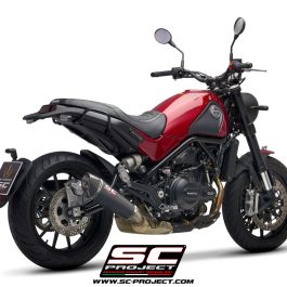 SC Project Exhaust Benelli Leoncino 500 Trail Conic Silencer 2017-2020
