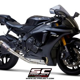 SC Project Exhaust Yamaha R1 R1M GP70-R Silencer + De-cat Link Pipe 2020+