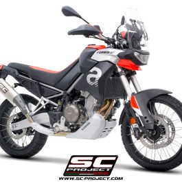 SC Project Exhaust Aprilia Tuareg Rally Raid Titanium Silencer 2022-2024