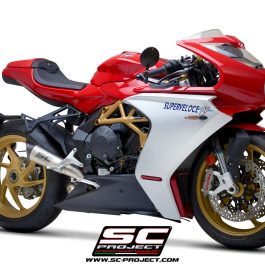 SC Project Exhaust MV Augusta Superveloce 800 S1 Silencer + Link Pipe 2019+