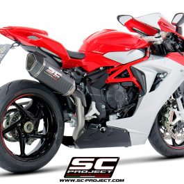 SC Project Exhaust MV Augusta F3 800 SC1-R High Mount Silencer 2017-2024