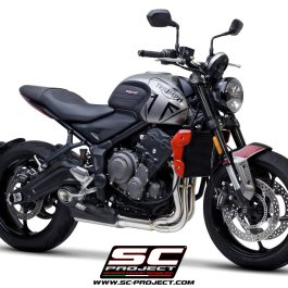 SC Project Exhaust Triumph Trident 660 STR-1 Full Silencer System 2021+