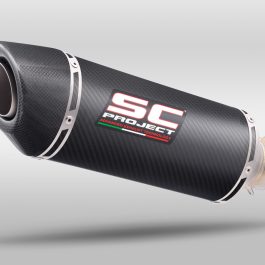 SC Project Exhaust Triumph Tiger 900 Oval Carbon Fibre Silencer 2020+
