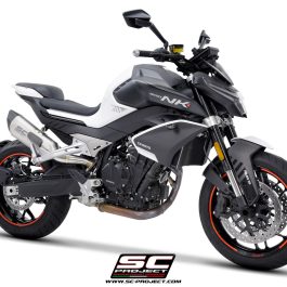 SC Project Exhaust CF Moto 800NK SC1-R Titanium Silencer 2023-2025