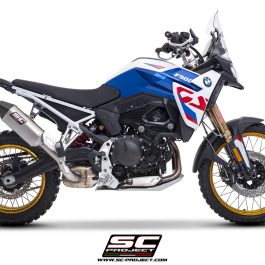 SC Project Exhaust BMW F 900 GS MX Titanium Silencer 2024+