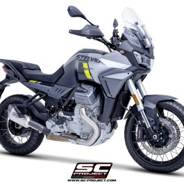 SC Project Exhaust Moto Guzzi Stelvio SC1-R Titanium Silencer 2024+