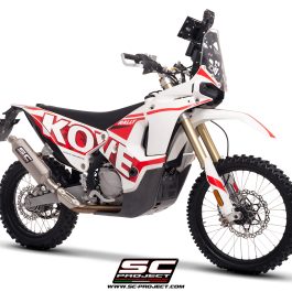 SC Project Exhaust Kove 450 Rally - Rally Raid Titanium Silencer 2023-2025