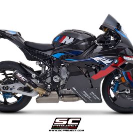 SC Project BMW M 1000 RR CR-T Silencer With Stoneguard Grid 2025+ SC Project BMW M 1000 RR CR-T Silencer With Stoneguard Grid 2025+