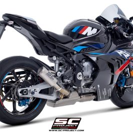 SC Project Exhaust BMW M 1000 RR CR-T Silencer With Stoneguard Grid 2025+