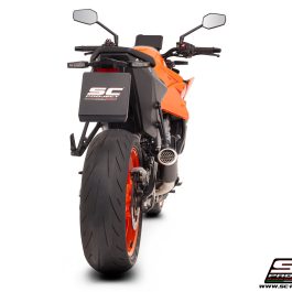 SC Project Exhaust KTM 990 Duke CR-T Silencer + Stone Guard Grid 2024+
