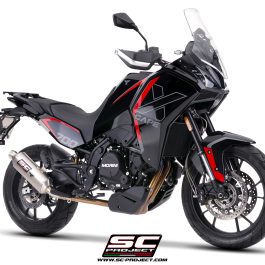 SC Project Exhaust Moto Morini XCape 700 Rally Raid Titanium Silencer 2025+