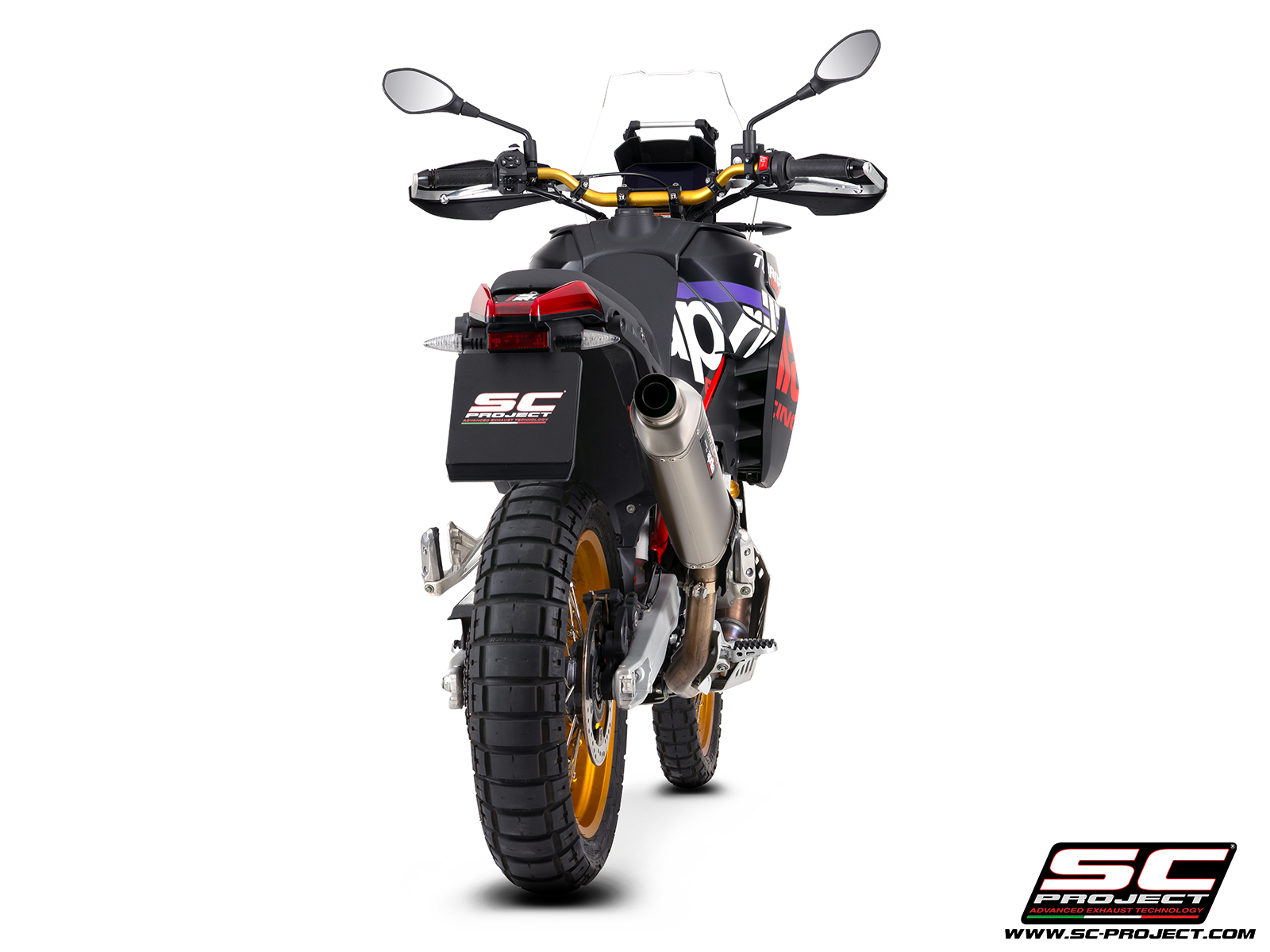SC Project Exhaust Aprilia Tuareg Rally 660 Rally Raid Silencer 2025+