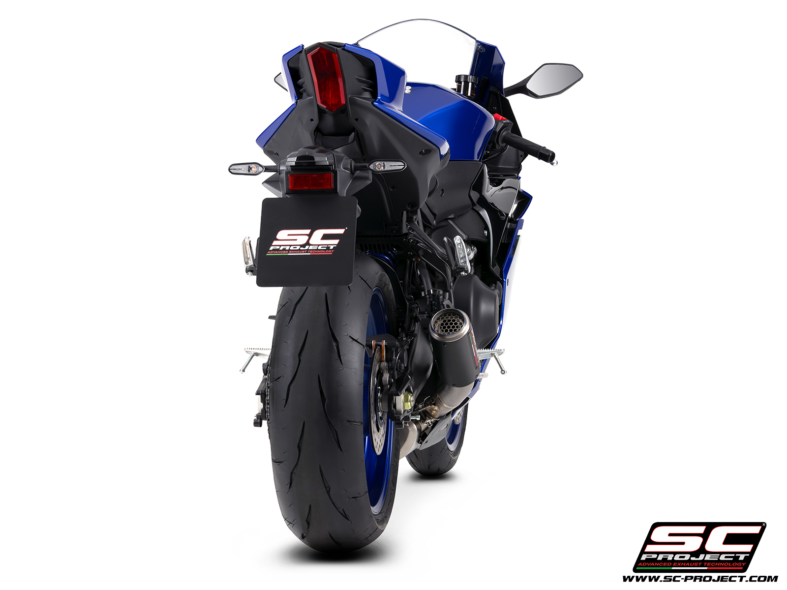 SC Project Exhaust Yamaha R9 3-1 Stainless Steel Full System + Stoneguard CR-T Silencer 2025+
