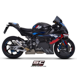 SC Project BMW M 1000 RR CR-T Silencer With Stoneguard Grid 2025+ SC Project BMW M 1000 RR CR-T Silencer With Stoneguard Grid 2025+