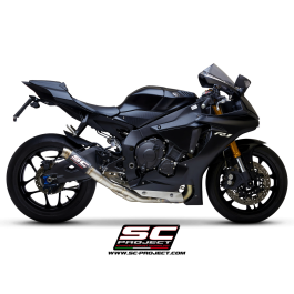 SC Project Exhaust Yamaha R1 R1M GP70-R Silencer + De-cat Link Pipe 2020+
