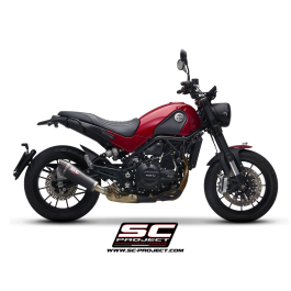 SC Project Exhaust Benelli Leoncino 500 Trail Conic Silencer 2017-2020