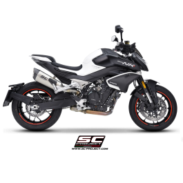 SC Project Exhaust CF Moto 800NK SC1-R Titanium Silencer 2023-2025