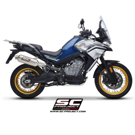 SC Project Exhaust CF Moto 800MT Rally Raid Silencer 2022-2025