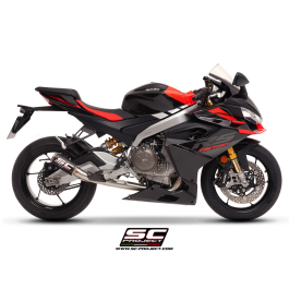 SC Project Aprilia RS660 CR-T 2-1 Full Exhaust System + Stoneguard 2025-26
