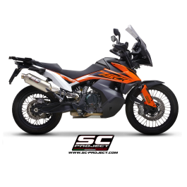 SC Project Exhaust KTM 790 Adventure Rally Raid Titanium Silencer 2019-20