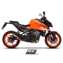 SC Project Exhaust KTM 990 Duke CR-T Silencer + Stone Guard Grid 2024+
