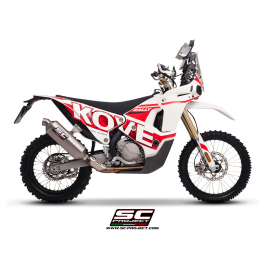 SC Project Exhaust Kove 450 Rally-X GT Titanium Silencer 2023-2025