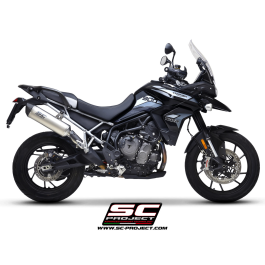 SC Project Exhaust Triumph Tiger 900 Oval Carbon Fibre Silencer 2020+