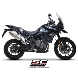 SC Project Exhaust Triumph Tiger 850 Rally Raid Titanium Silencer 2021+