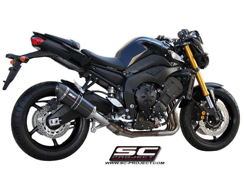 SC Project Exhaust Yamaha FZ8 Fazer 8 Oval Silencer 2010-2016