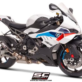 SC Project BMW S 1000 RR CR-T Silencer + Stone Guard Grid 2025+