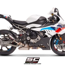 SC Project BMW S 1000 RR CR-T Silencer + Stone Guard Grid 2025+