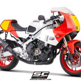 SC Project Exhaust Yamaha XSR900 Full System Oval R60 Matt Black Silencer 2024+ SC Project Exhaust Yamaha XSR900 Full System Oval R60 Matt Black Silencer 2024+