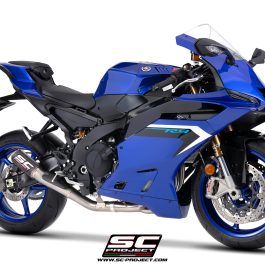 SC Project Exhaust Yamaha YZF-R9 3-1 Stainless Steel Full System + CR-T Stoneguard Grid 2025+ SC Project Exhaust Yamaha YZF-R9 3-1 Stainless Steel Full System + CR-T Stoneguard Grid 2025+