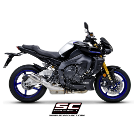 SC Project Exhaust Yamaha MT-10 CR-T Silencer + Stoneguard Grid 2022+